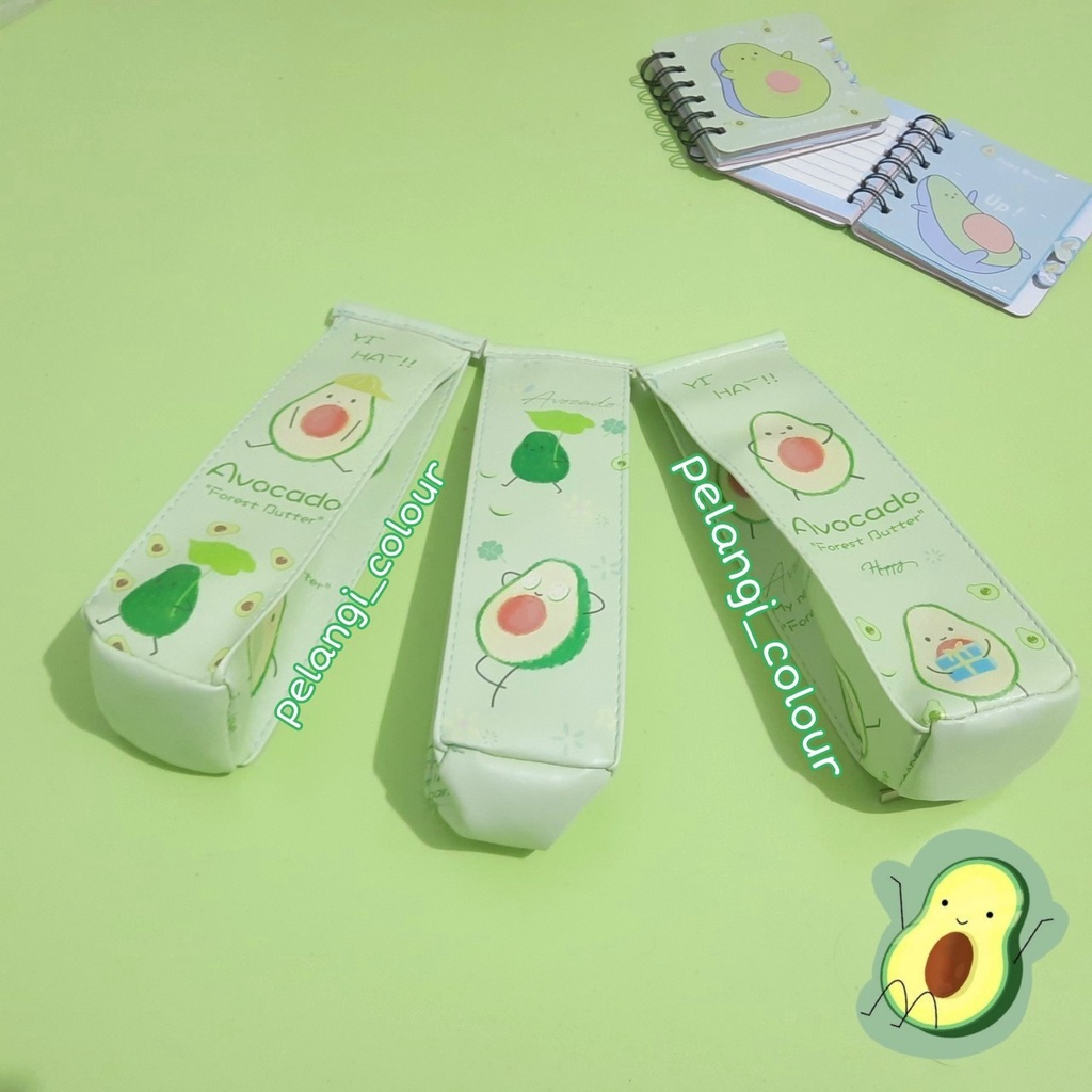 

Tempat pensil alpukat/pencil case avocado
