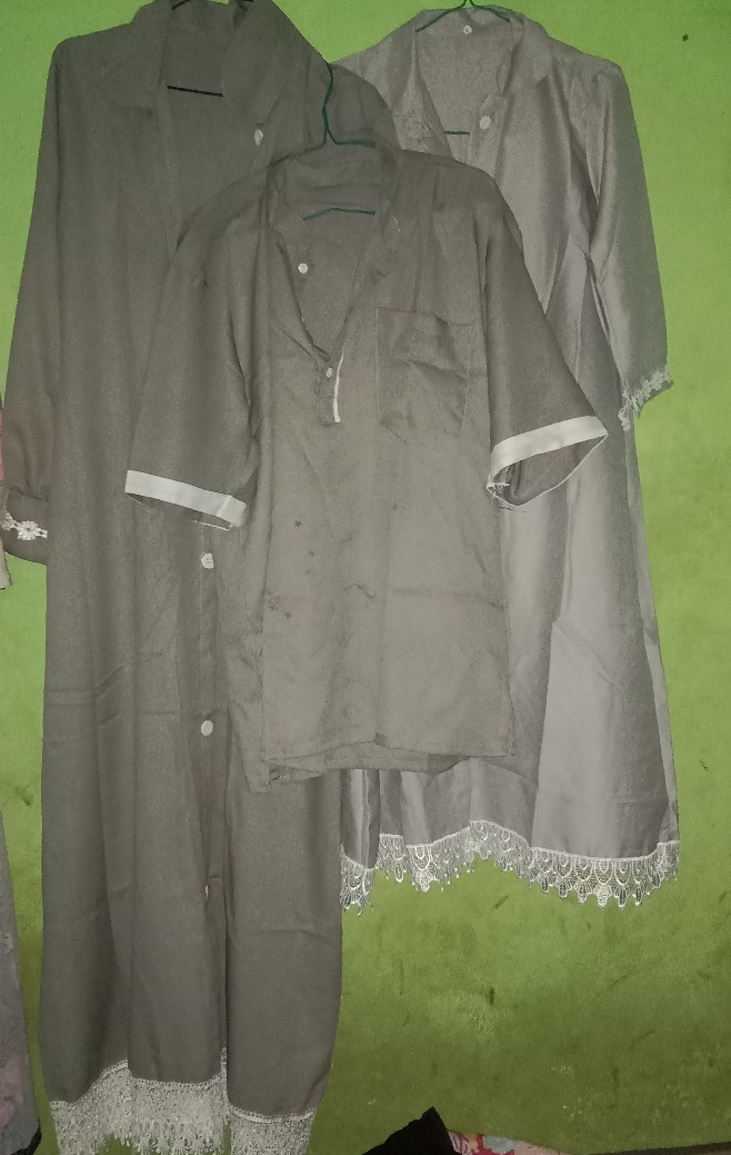 Baju Gamis Nibras Sarimbit Couple Kapelan Seragam Lebaran