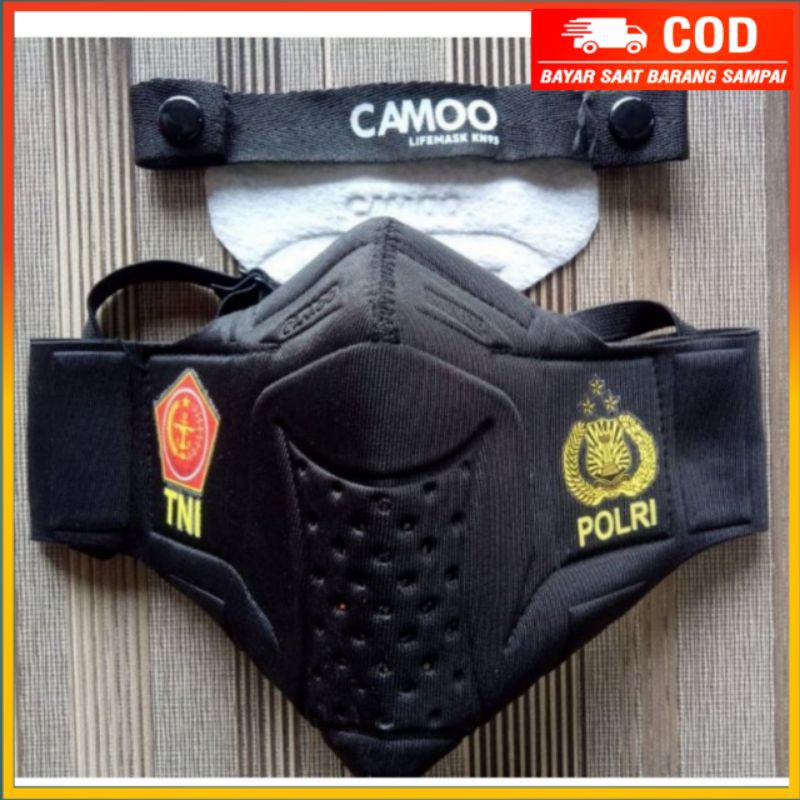 Masker CAMOO TNI POLRI