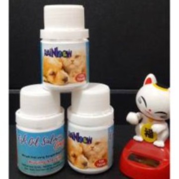 RAINBOW Fish Oil Salmon Omega + - Vitamin Anjing Kucing minyak ikan