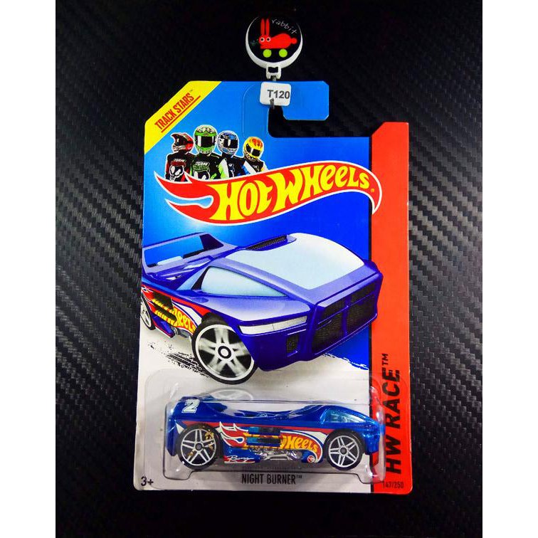 T-120 Hot Wheels T-Hunt Reg Night Burner Ban Plastik Murah