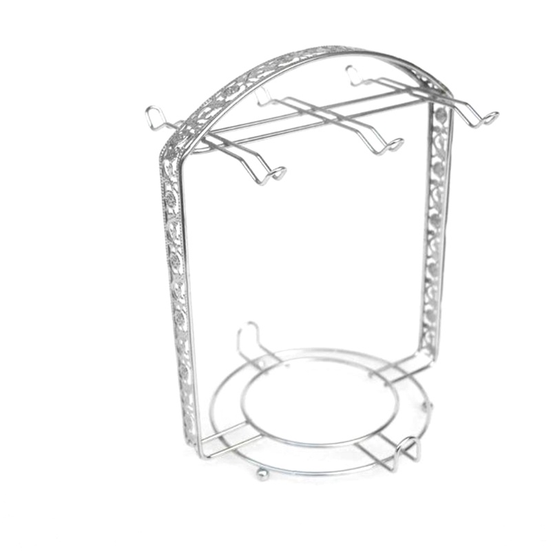 Gro Rak Holder Gelasmug Kopi Bahan Metal Gaya Simple Untuk Meja