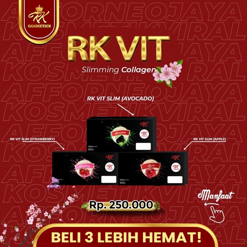 RK VIT Slimming / RK VIT Collagen Apple / RK VIT Collagen Strawberry