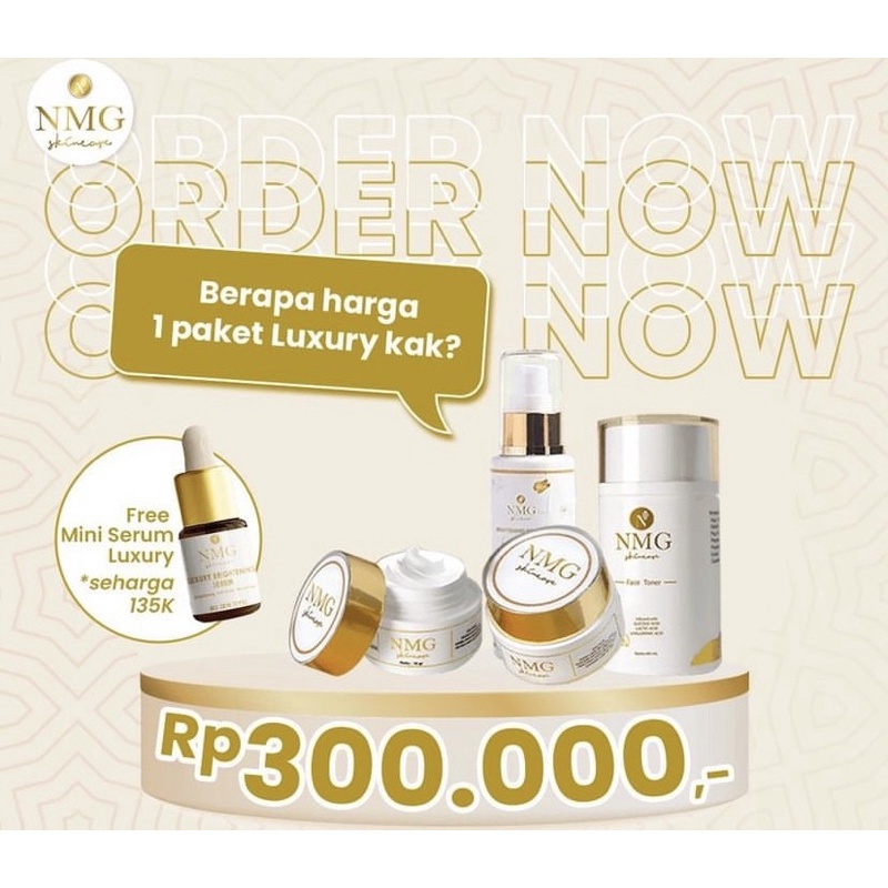 nmg skincare paket luxury