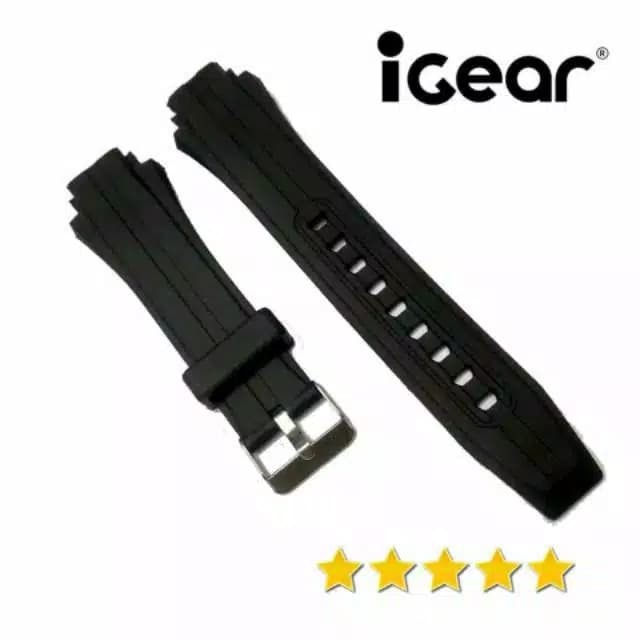 Tali jam tangan igear i25 1948 Strap tali jam Igear I25-1948 Hitam