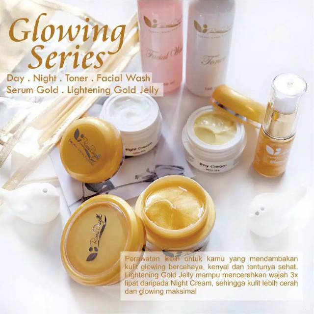 [ BPOM ] GLOWING SERIES CREAM RD RINNA DIAZELLA ORIGINAL