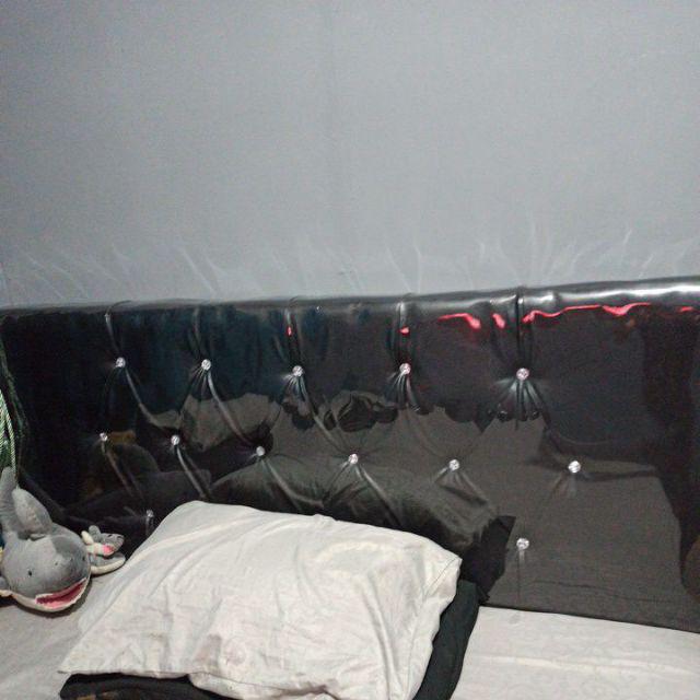 Divan Oscar Springbed Minimalis + Headboard Cherry All Size (harga Promo)