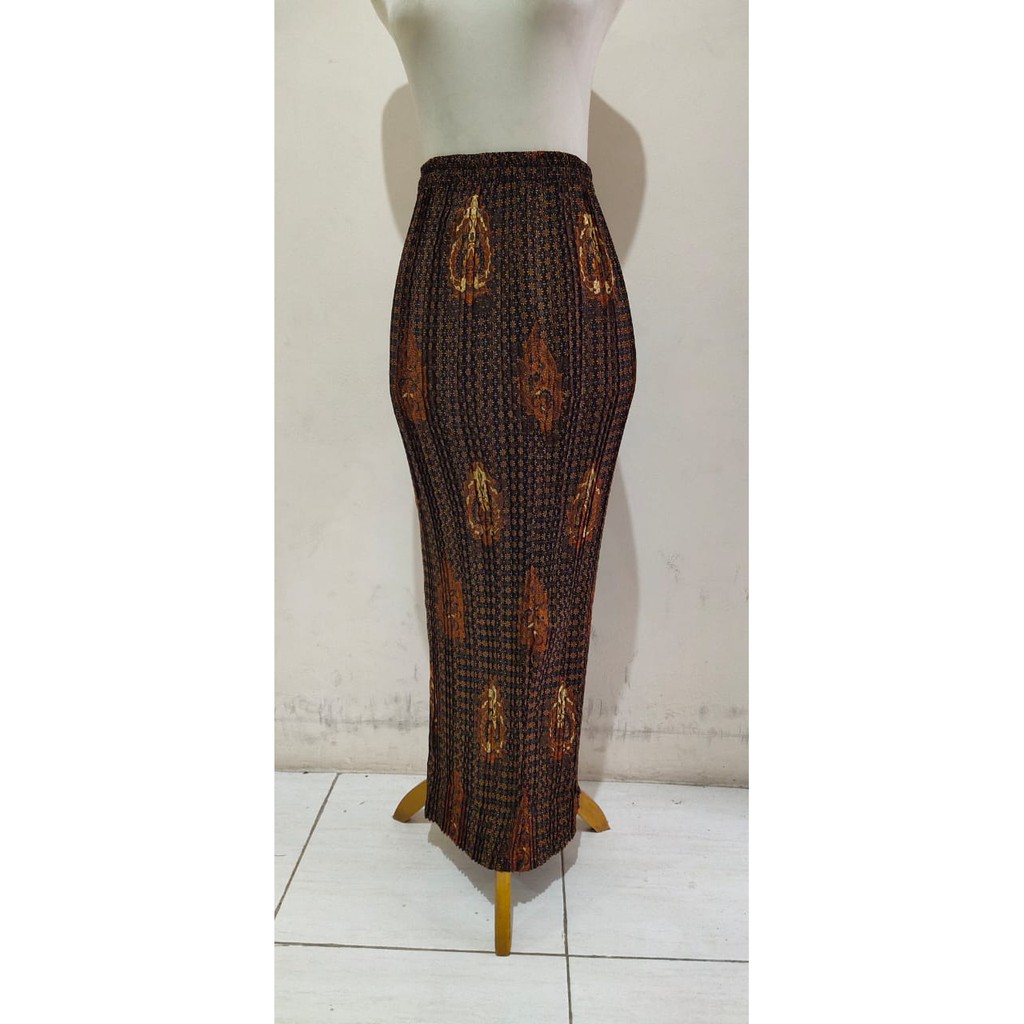 SB Collection Rok Plisket Meilinda Panjang Maxi Batik Jumbo Wanita