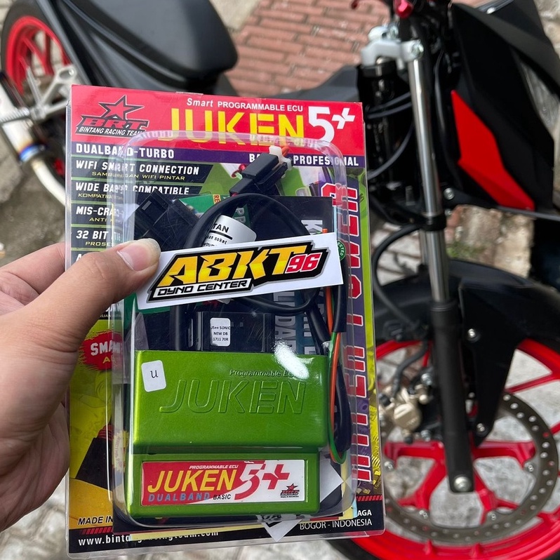 ECU BRT JUKEN 5++ 5 PLUS SONIC SUPRA GTR CB CBR 150 LED DUAL BAND RACING TURBO