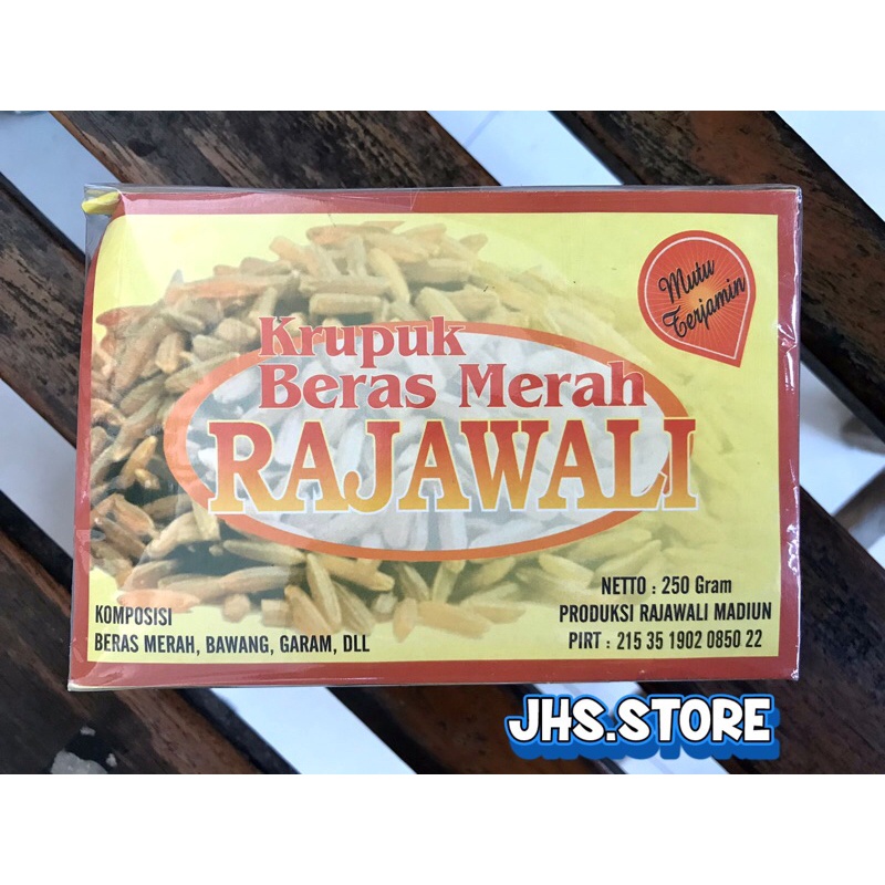

Kerupuk Beras Merah Gurih & Renyah