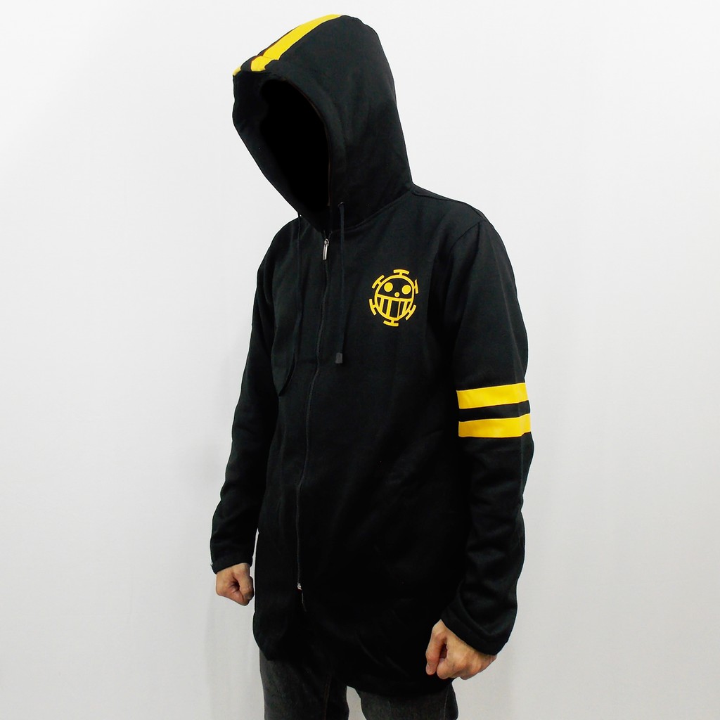 JUBAH ONE PIECE TRAFALGAR LAW - JAKET ONE PIECE TRAFALGAR LAW - JAKET LUFFY STRAW HAT PIRATES 01