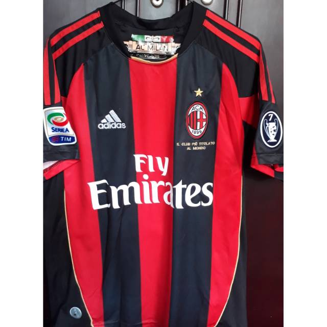 ac milan 2010 jersey