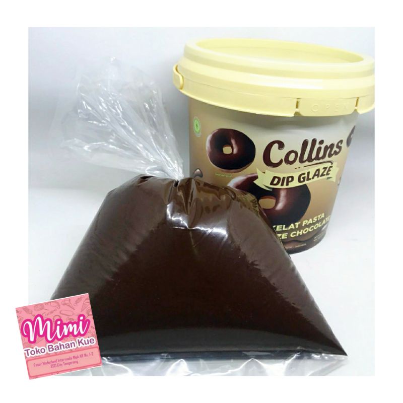 

Collins Glaze Coklat 500gr Topping Donat