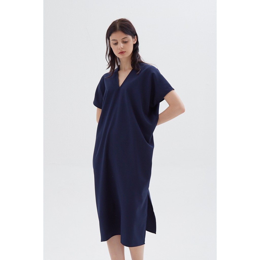 Shopatvelvet - Elevation Dress Navy