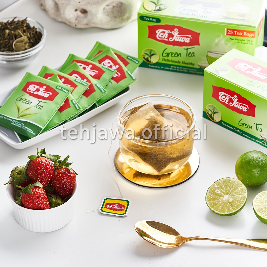 Teh Jawa Green Tea Enveloped Celup isi 25