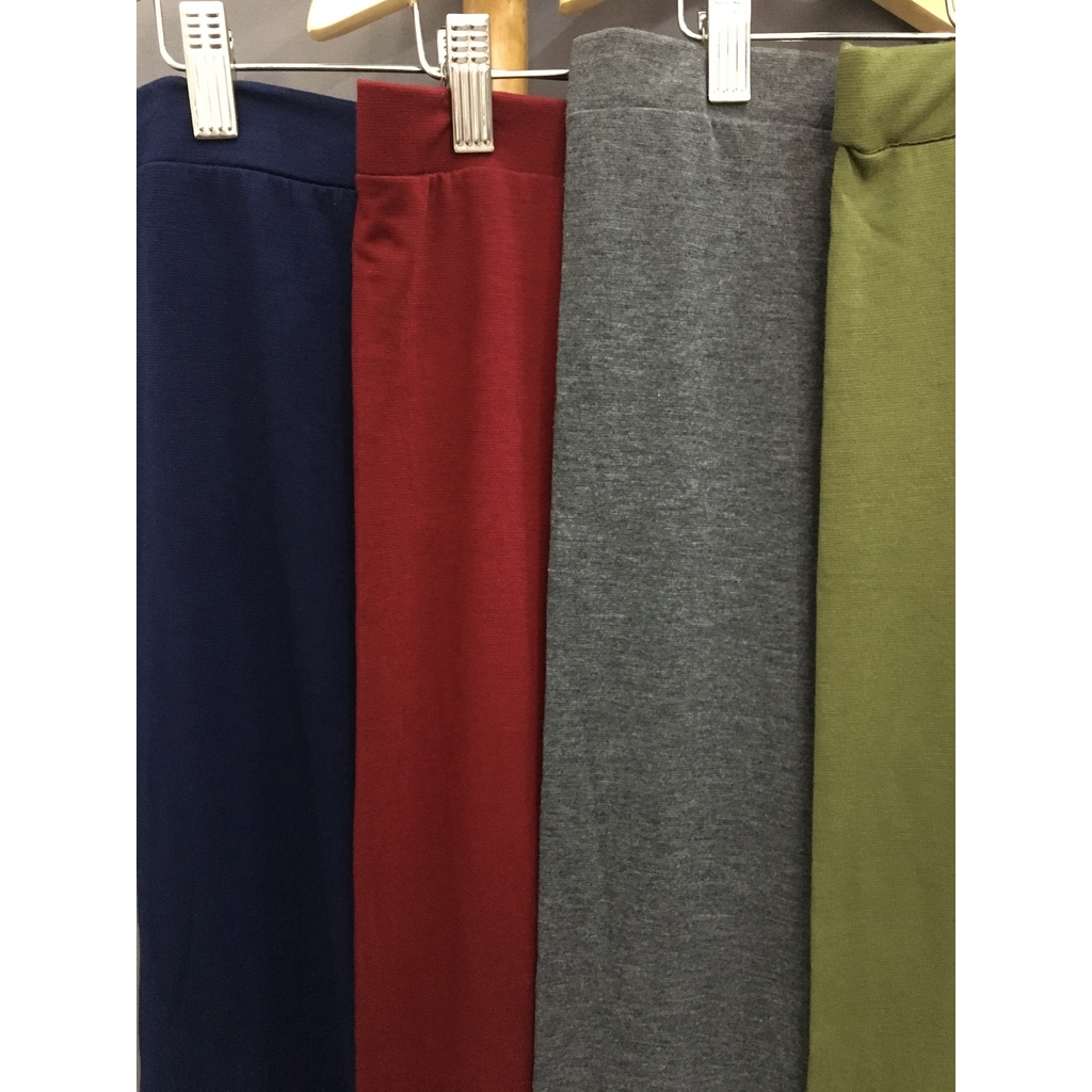 Ezpata Legging Handrok Muslim Tanpa Renda Polos Warna-warni