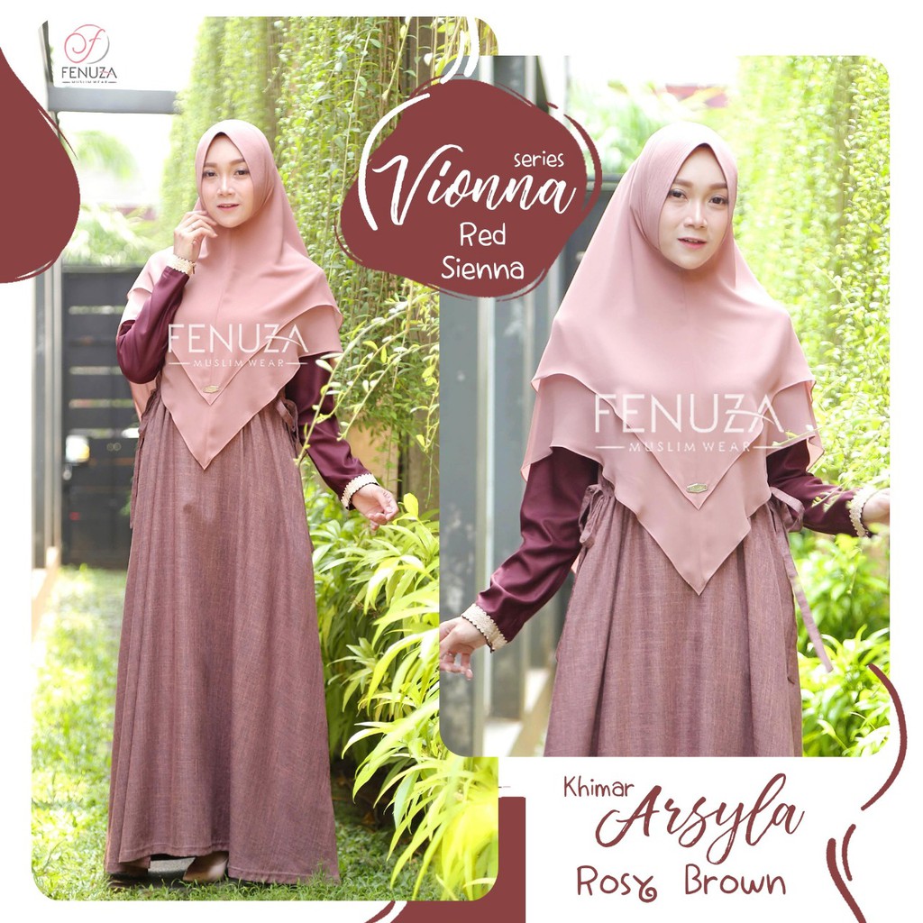 VIONNA DRESS || Gamis Syari Original By Fenuza
