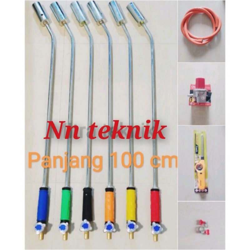 kompor tikus 1meter-kompor bakar 100cm komplit