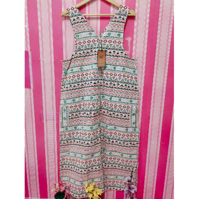 Overall Dust jumbo Pink big size brand matahari