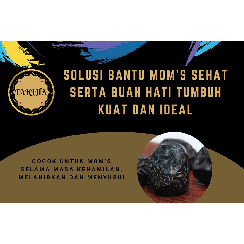 

FAKIHA “kurma ajwa" Solusi terbaik Ibu Hamil Melahirkan dan Menyusui - 500gr
