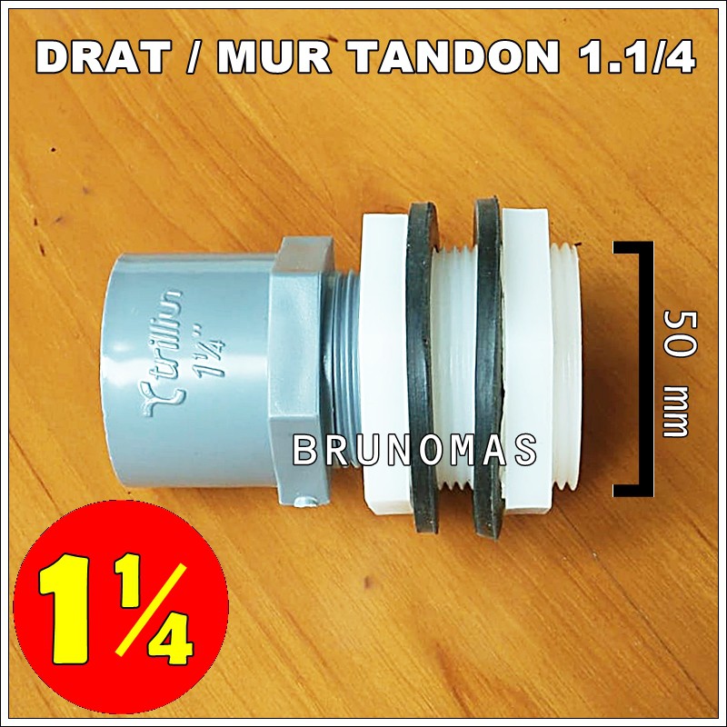 Nepel Drat Tandon 1.1/4 Inchi - Mur Tandon Air
