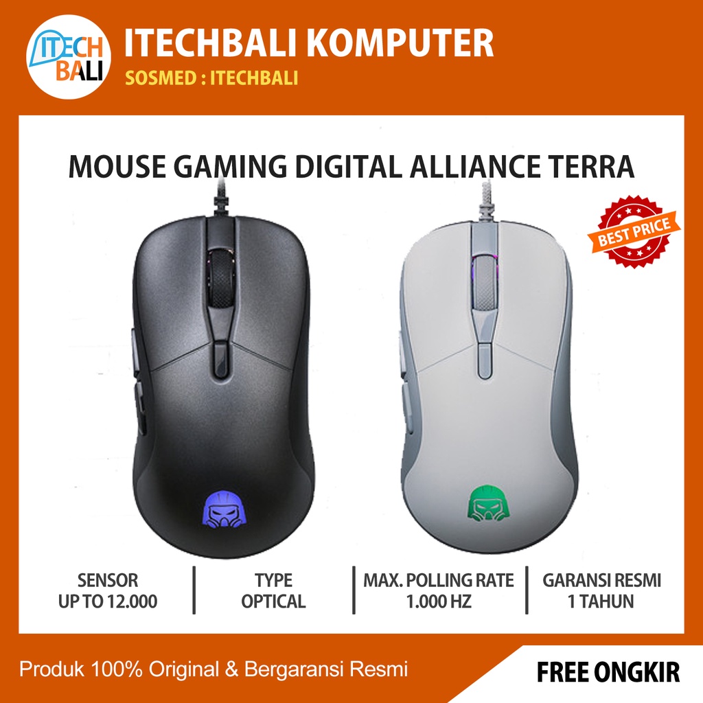 Digital Alliance TERRA Mouse Gaming | ITECHBALI