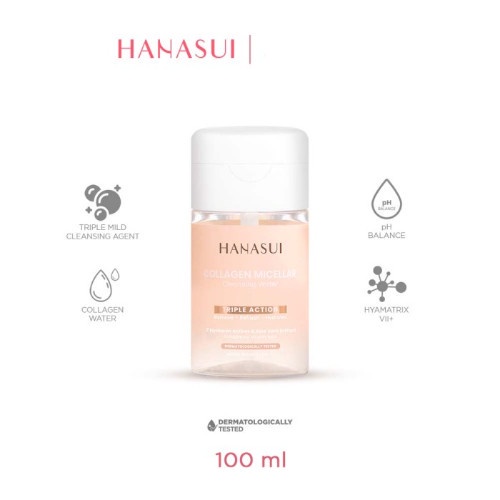 HANASUI COLLAGEN MICELLAR CLEANSING WATER 100ML