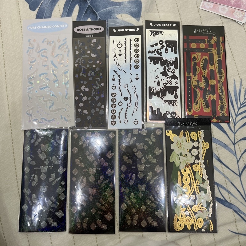 

St2krs, Jiok Store, Aki In Wonderland, Luesey Sky Official Original Korea Deco Stickers Sticker Stiker