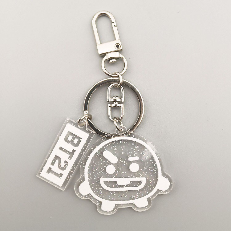 [BS] BISA COD KPOP BTS BT21 Gantungan Kunci Key Chain Cooky Tata - KP244