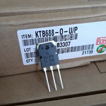 TRANSISTOR POWER AUDIO AMPLIFIER B688 D718 ORIGINAL KEC