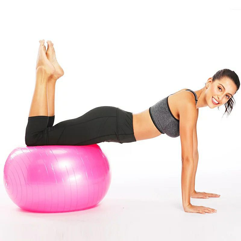 Bola Yoga/Yoga Ball UKURAN BESAR/Bola Yoga/ Ball Gymball BESAR/ Bola Senam Alat Olahraga Otot Pilates Keseimbangan Stabilitas Bola Gym Kebugaran /bola gym / bola yoga wanita [PADMA]