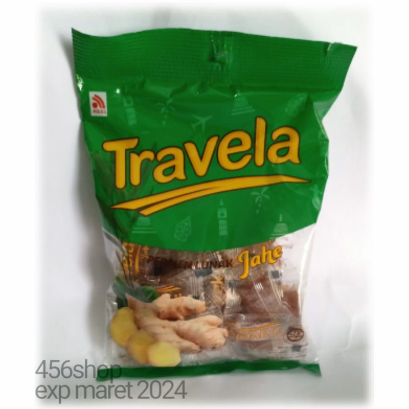 Travela Permen Jahe 125gr 40pcs