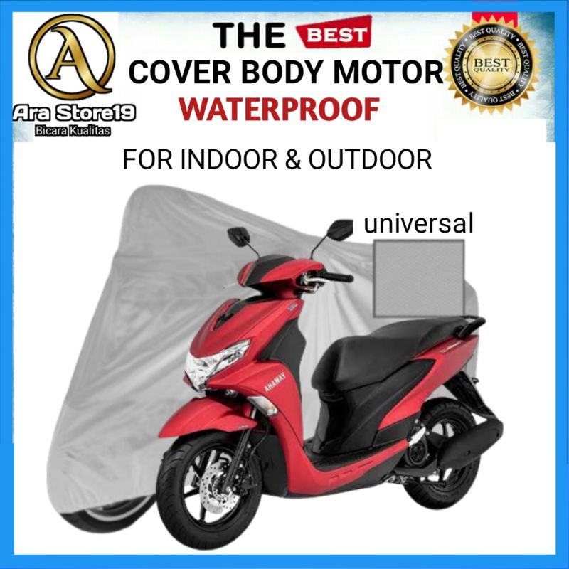 Cover Sarung  Mantel Motor FREEGO NMAX PCX AEROX UNIVERSAL ANTI AIR