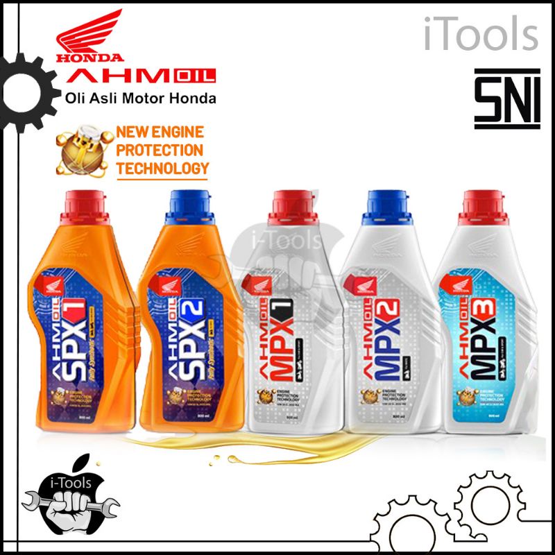 Oli Motor Matic Bebek Honda AHM MPX2 MPX 2 MPX1 MPX 1 SPX2 SPX 2