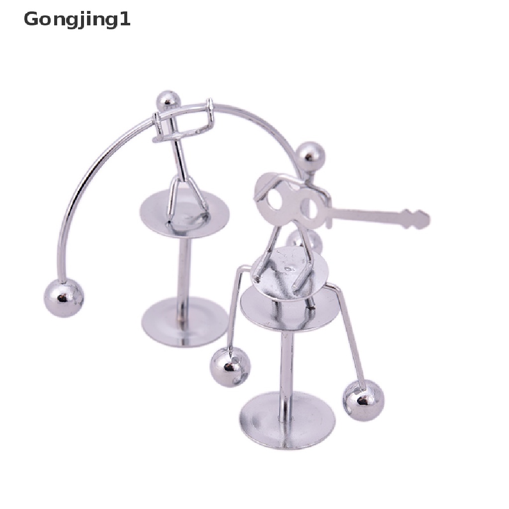 Gongjing1 Mainan Edukasi Sains Fisika Newton Pendulum Cradle Balance Bahan Stainless Steel