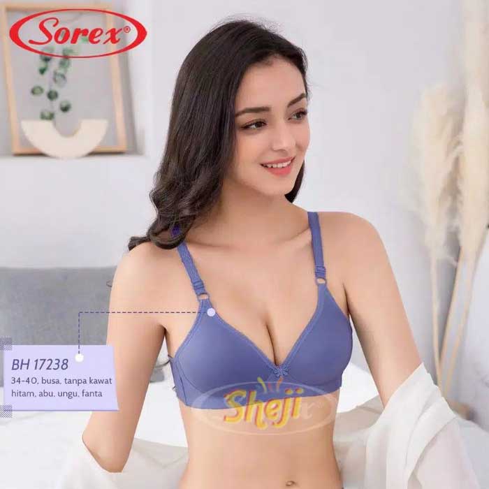 Bh Bra Sorex 17238 (Cup B) Super Soft | Bra Busa Sedang Tanpa Kawat