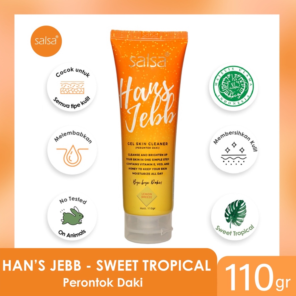 Salsa Hans Jebb Peeling Gel 110Gr | Pembersih Daki Salsa