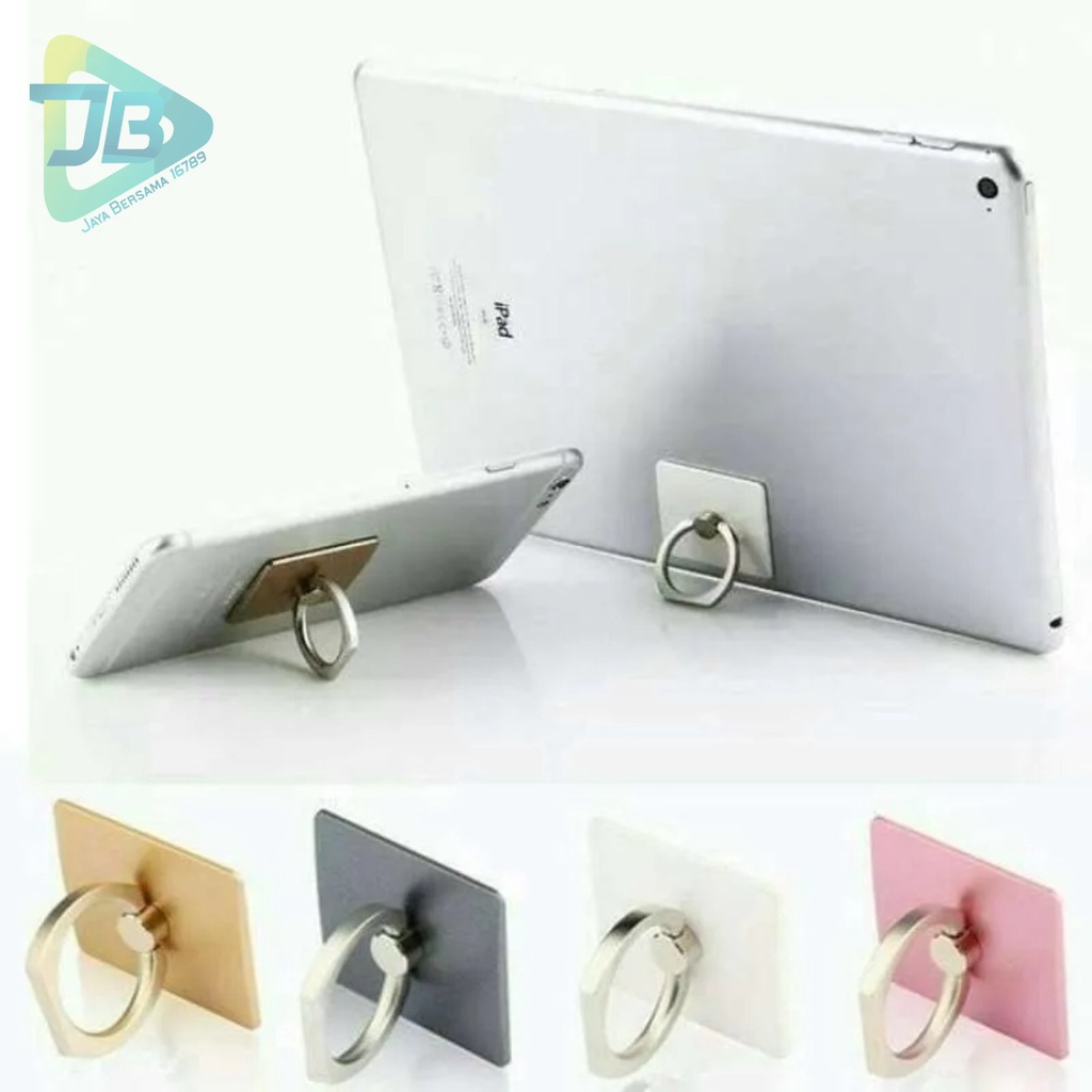 RT16 iRING RING STAND HP POLOS CINCIN PENYANGGA PEGANGAN HANDPHONE UNIVERSAL JB5232