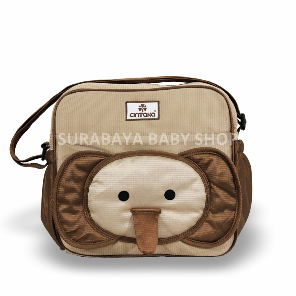 TAS BAYI MEDIUM SERI GAJAH SAKU APLIKASI CINTAKA TCT2251