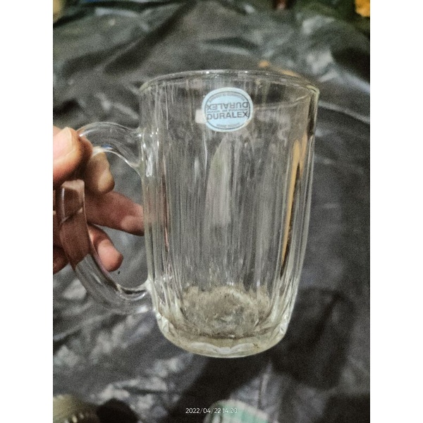 Gelas Duralex Tangkai made in France Tebal Tahan Panas