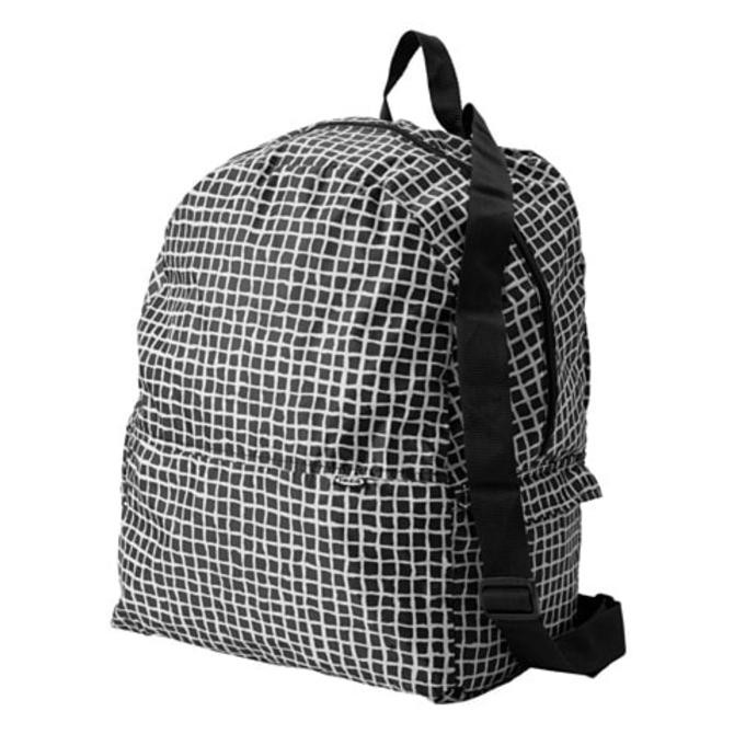 Great Stuff Tas Ransel Lipat Ikea Knalla Hitam Promo