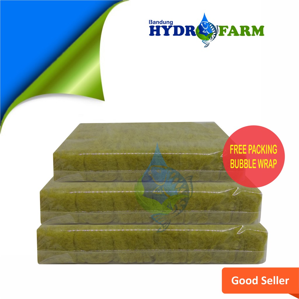 Rockwool Rokwol Rockwol Rockwoll Media Tanam Semai Polybag Tanaman Hidroponik Hydroponik Hydroponic 