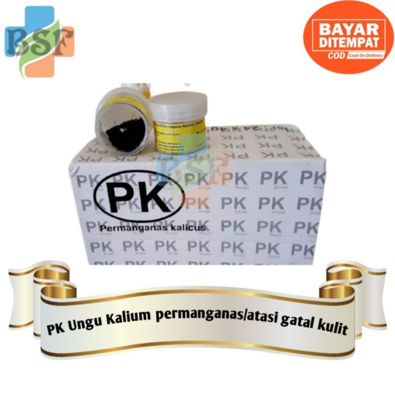 Bubuk PK Ungu Kalium permanganas/atasi gatal kulit