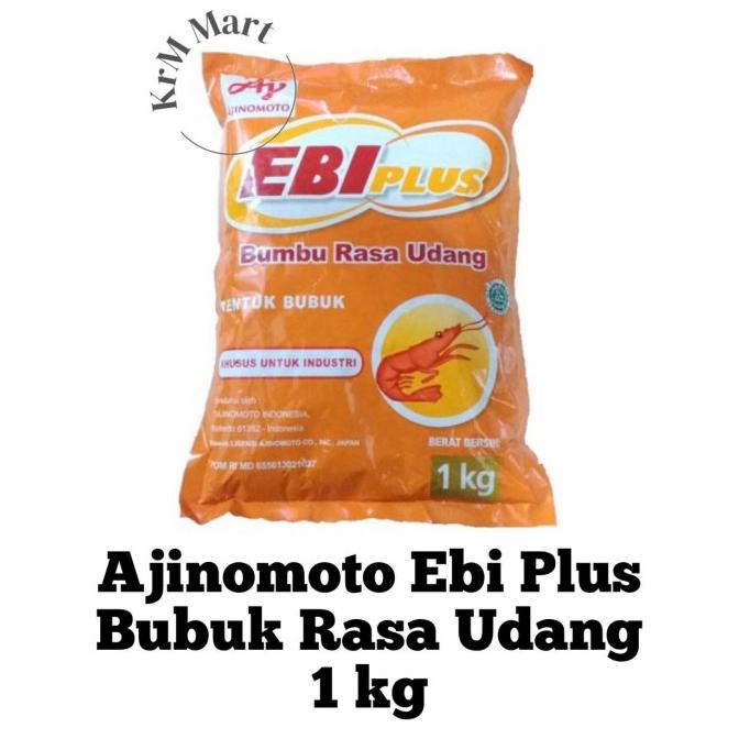 

EbiPlus 1 kg kilo bumbu bubuk kaldu rasa udang ebi plus Ajinomoto