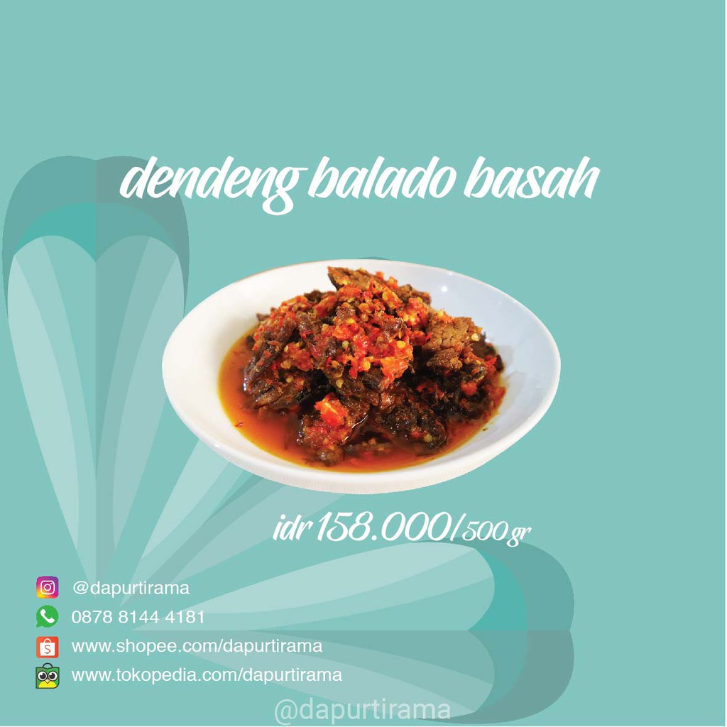 

Dendeng Balado Basah (500 gr)