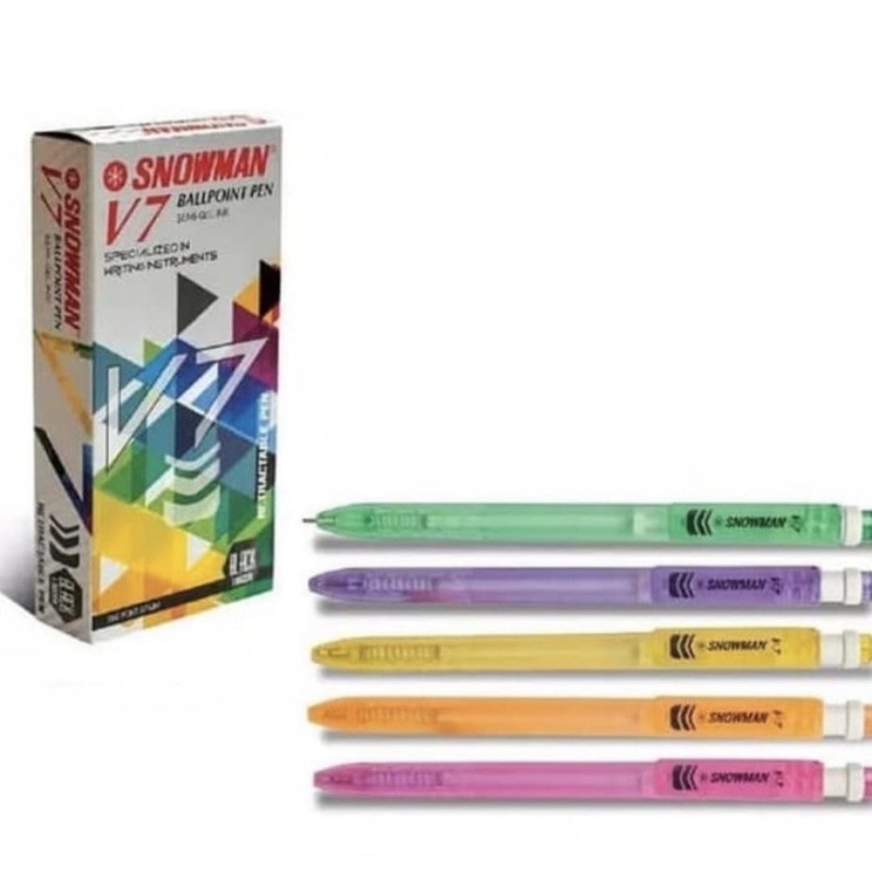 

Pena Snowman V-7 Satuan