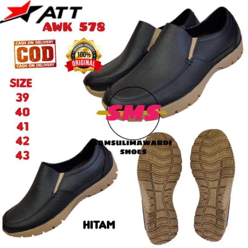 SEPATU KARET PRO ATT SLIP ON ORIGINAL TERLARIS