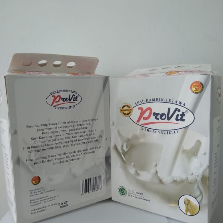 

10 Sachet Provit Susu Kambing Etawa Original Proviterje