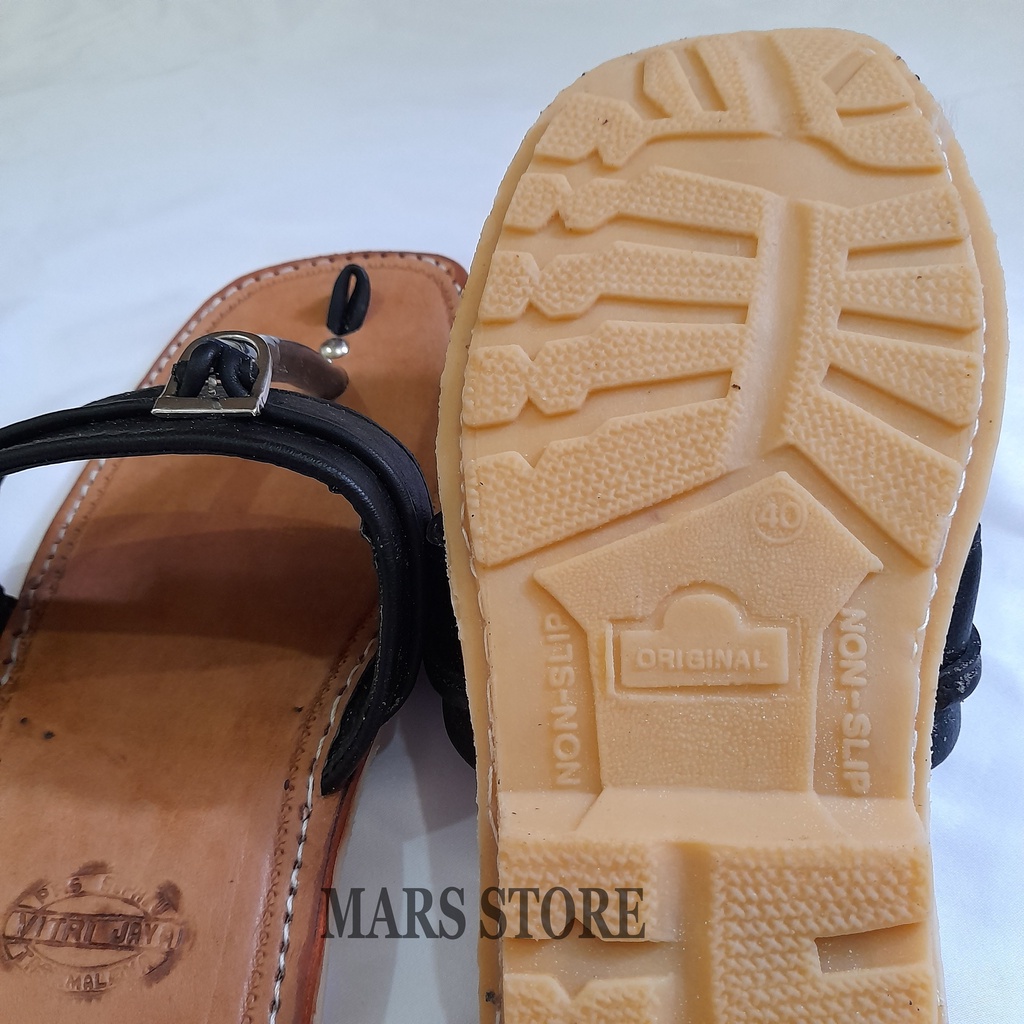 Sandal Pria Dewasa Kulit Asli Original Keren Berkualitas Terbaik Model tarumpah