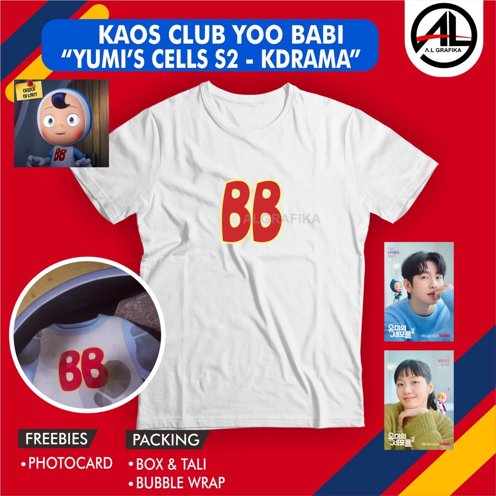 YUMI'S CELLS 2 KAOS YUMI CELL YOO BABI CLUB KDRAMA